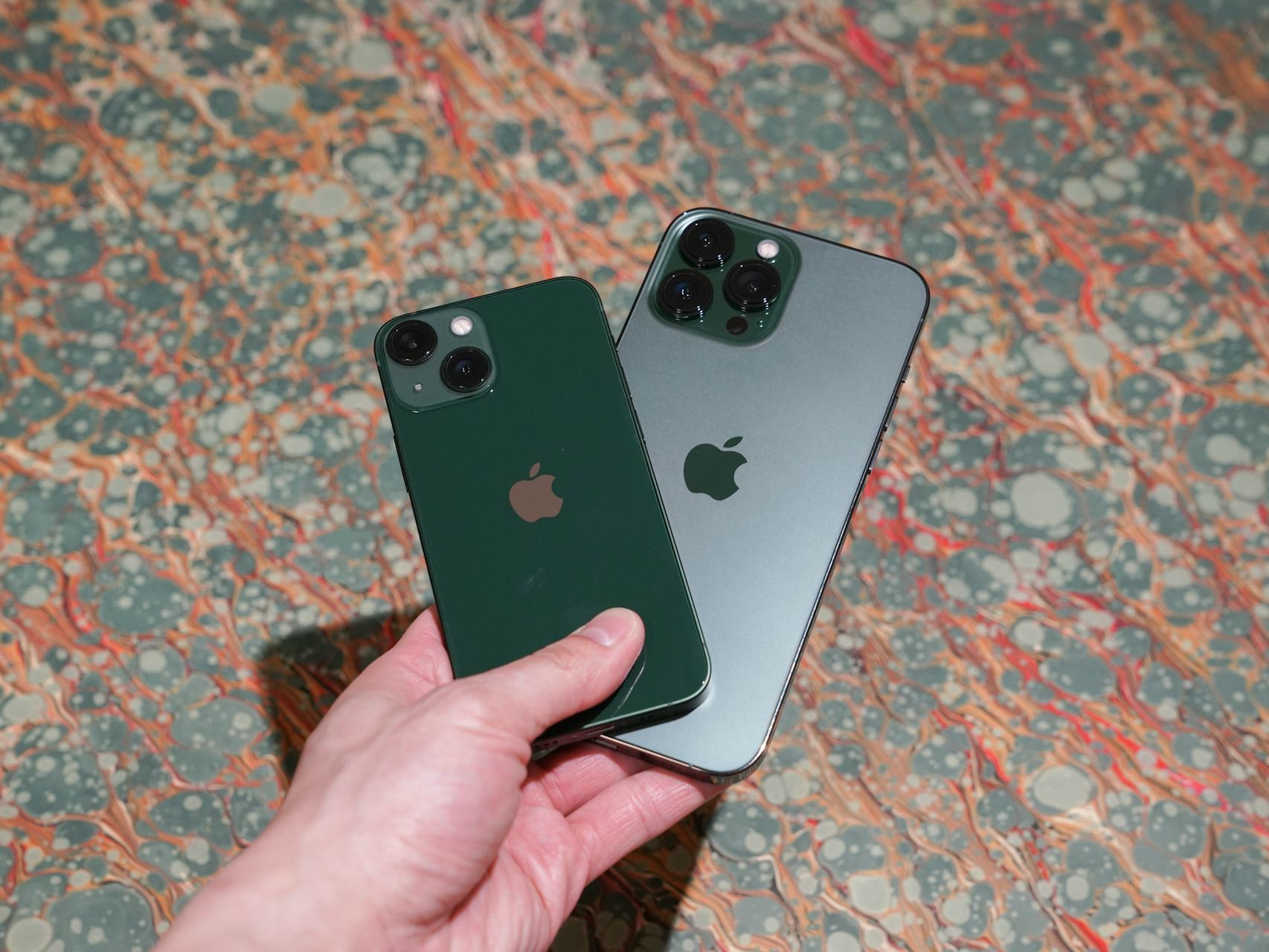 We Got The Green Iphone 13 Pro Max And Iphone 13 Mini Early We Got The Green Iphone 13 Pro Max And Iphone 13 Mini Early