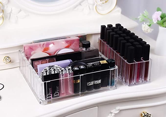 FAJ Acrylic Makeup Palette Organizer