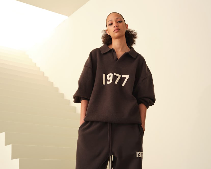 Fear of God ESSENTIALS Spring 2022 women's collection.