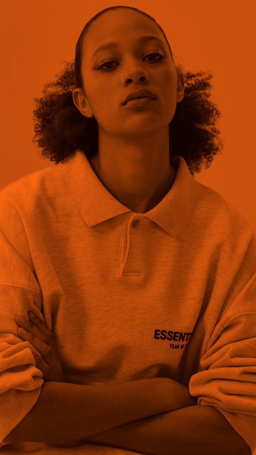 Fear of God ESSENTIALS Spring 2022 women's collection.