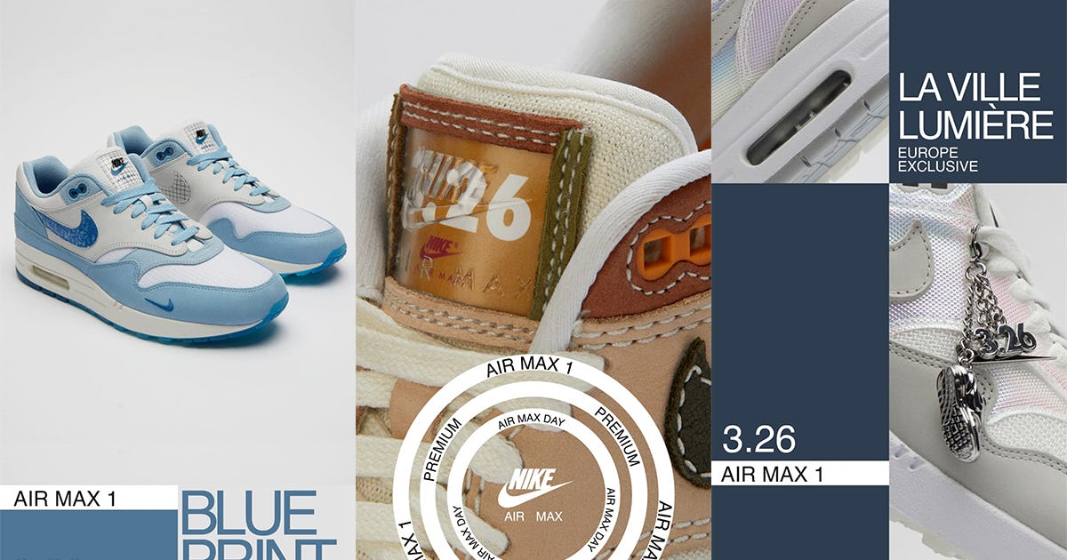 Nike air max discount 1 anniversary 3.26