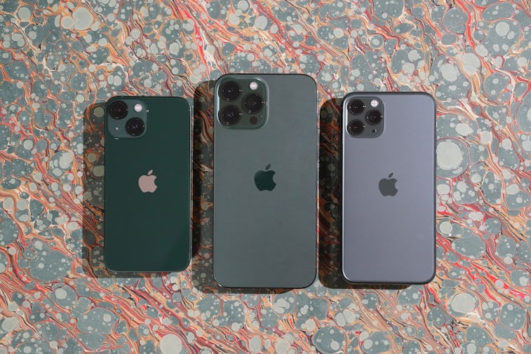 We Got The Green Iphone 13 Pro Max And Iphone 13 Mini Early We Got The Green Iphone 13 Pro Max And Iphone 13 Mini Early