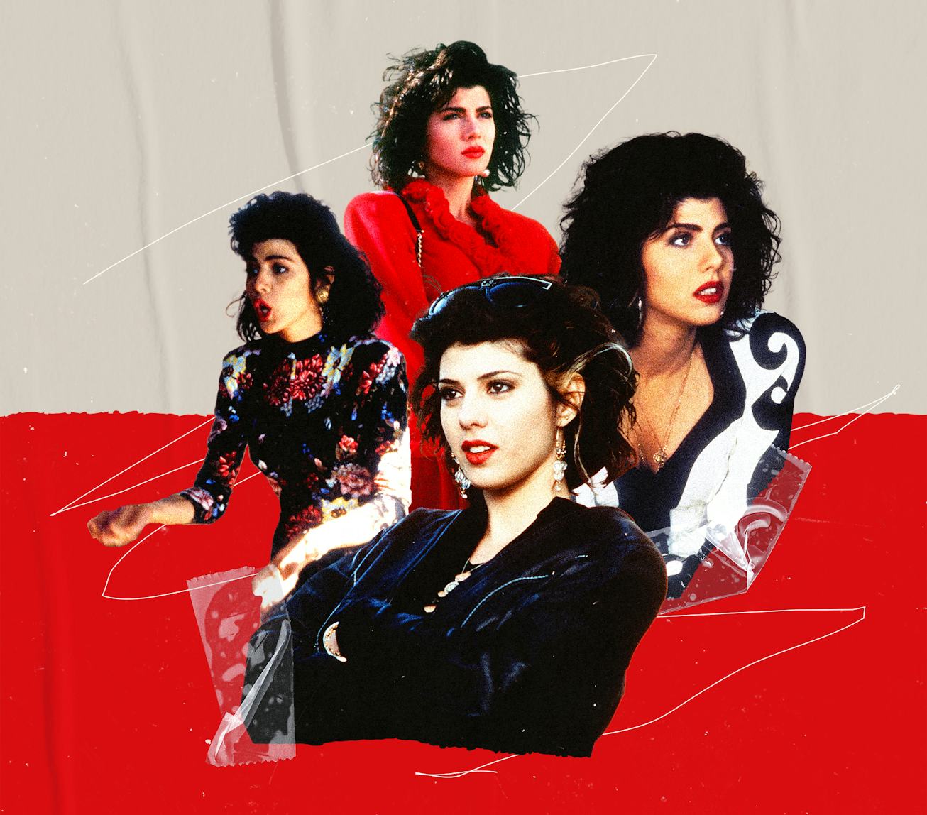 Marisa Tomei's outfits in 'My Cousin Vinny.'