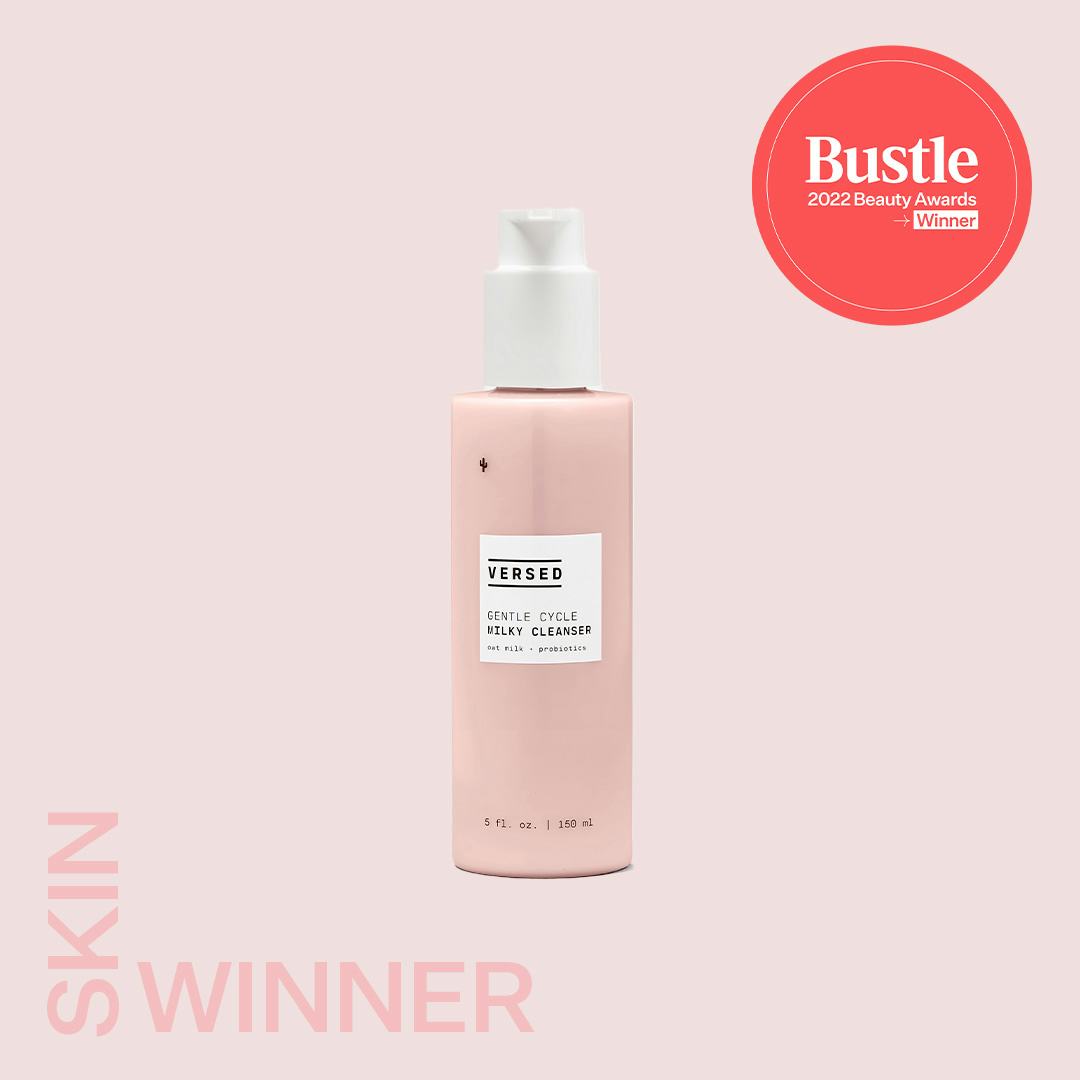 Versed Gentle Cycle Milky Cleanser, voted best cream cleanser