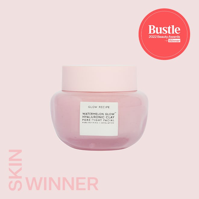 Glow Recipe Watermelon Glow Hyaluronic Clay Pore-Tight Facial Mask, voted best purifying mask