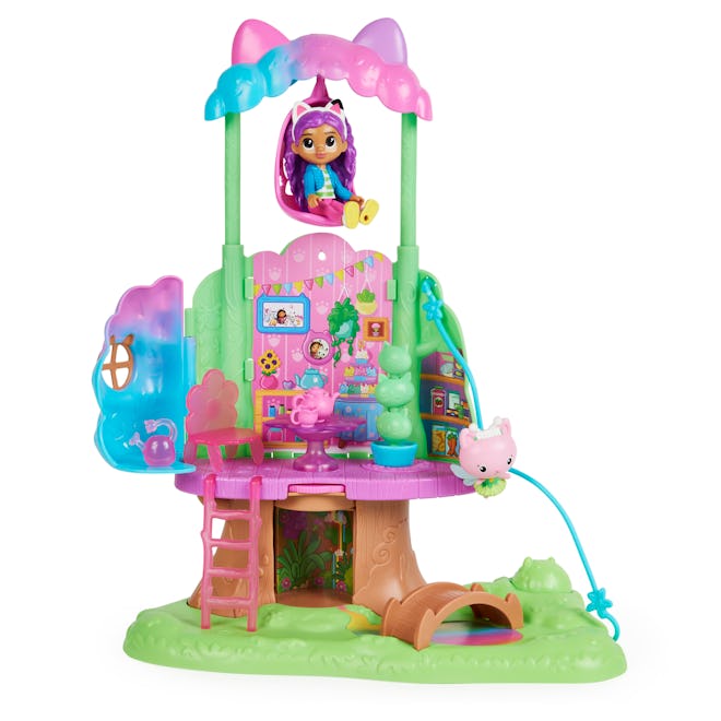 Gabby’s Dollhouse Kitty Fairy’s Garden Treehouse