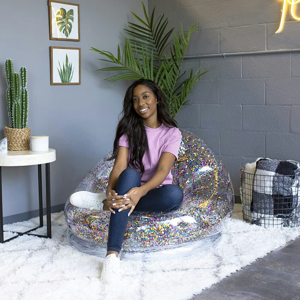 AirCandy Glitter Inflatable Chair