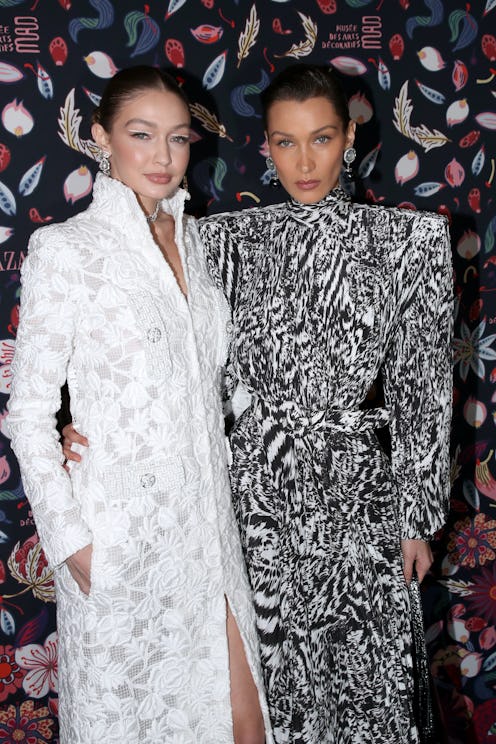 bella and gigi hadid pose together