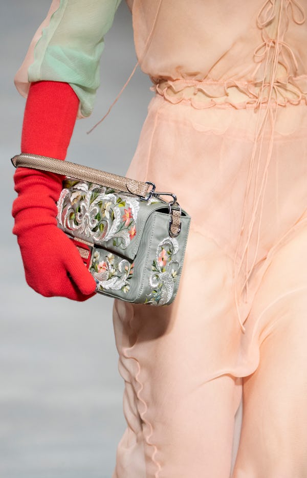 Handbag trend on Fendi runway