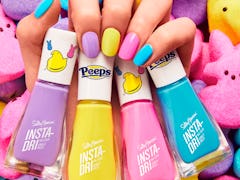 Here's where to buy the Sally Hansen x Peeps nail polish colors for spring.