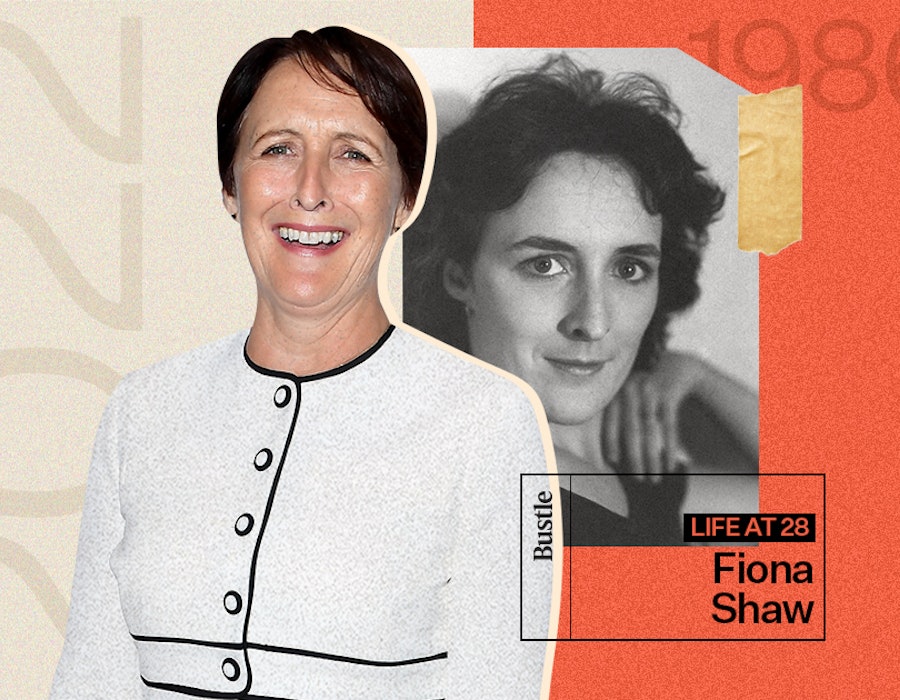 'Killing Eve's Fiona Shaw in the present day and in 1986 aged 28