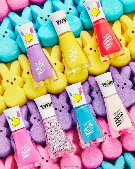 Here's where to buy the Sally Hansen x Peeps nail polish colors for spring.