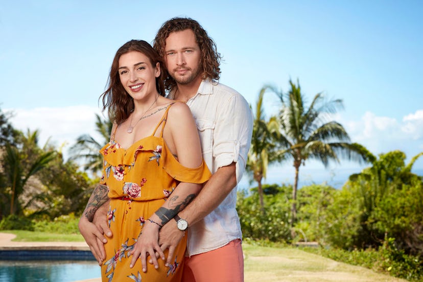 'Temptation Island' Season 4 couple Ash Lamiroult & Hania Stocker via USA's press site