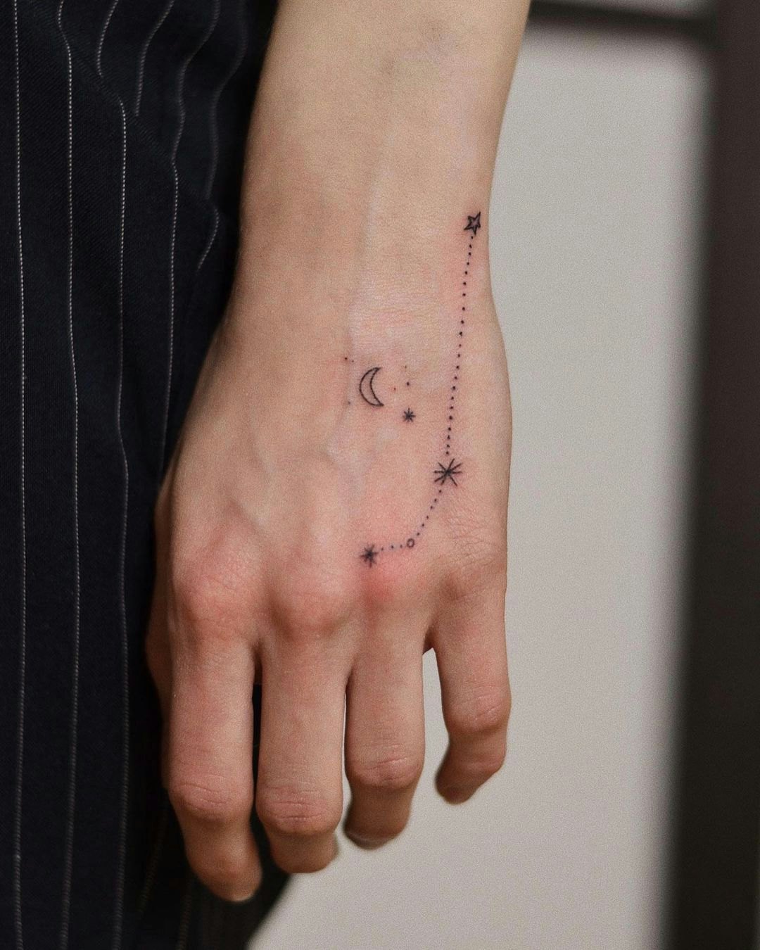 40 Gorgeous Constellation Tattoo Designs  TattooAdore  Aries tattoo  Minimalist tattoo Ram tattoo
