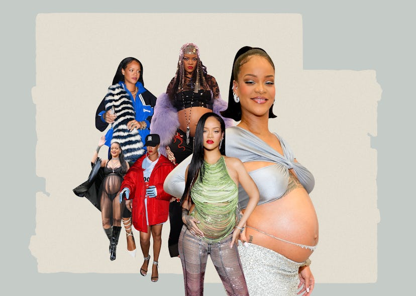 Rihanna on her "rebellious" maternity style and Y2K beauty trends. 
