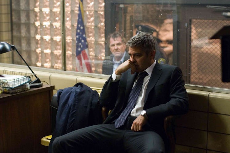 Tom Wilkinson and George Clooney in Michael Clayton