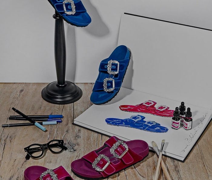 Manolo Blahnik Birkenstocks