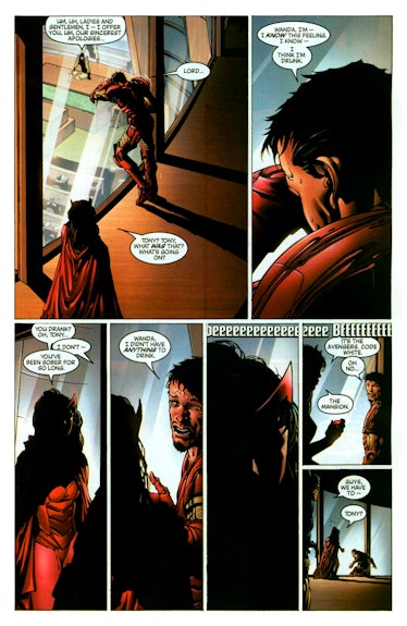 Avengers #500 - Brian Michael Bendis and David Finch - Marvel Comics