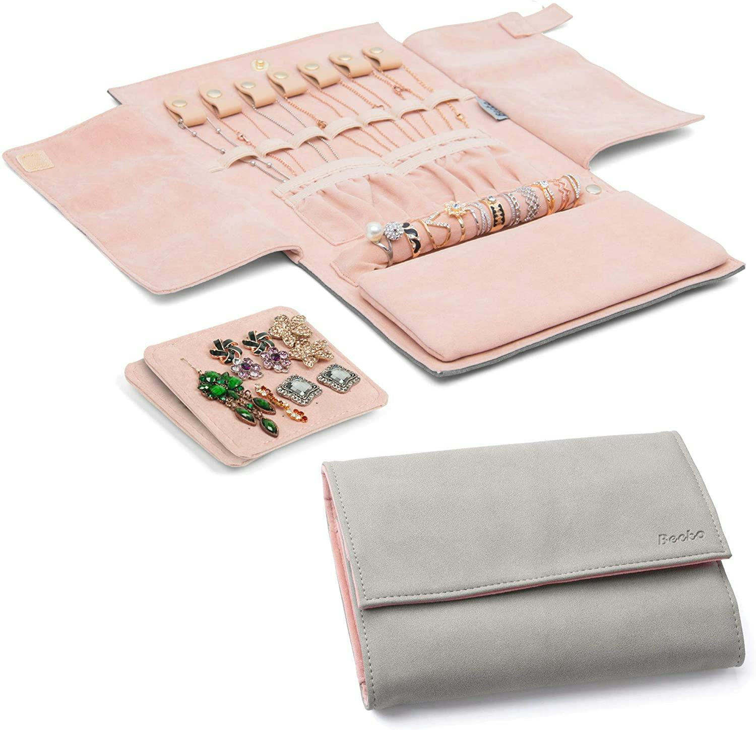 Becko Jewelry Organizer Roll