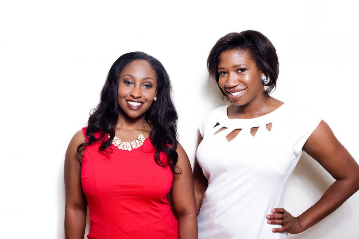 KJ Miller and Amanda E. Johnson of Mented Cosmetics.