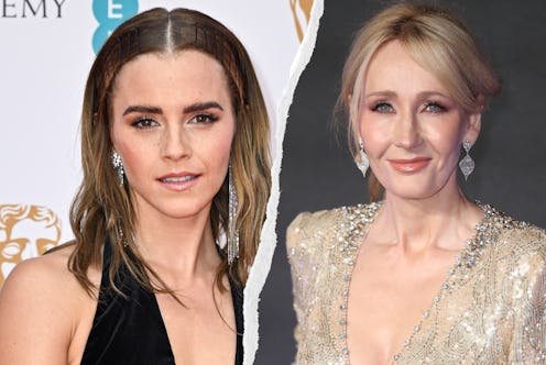 Emma Watson and J.K. Rowling