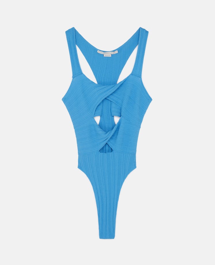 Stella McCartney Cut‐Out Knit Bodysuit
