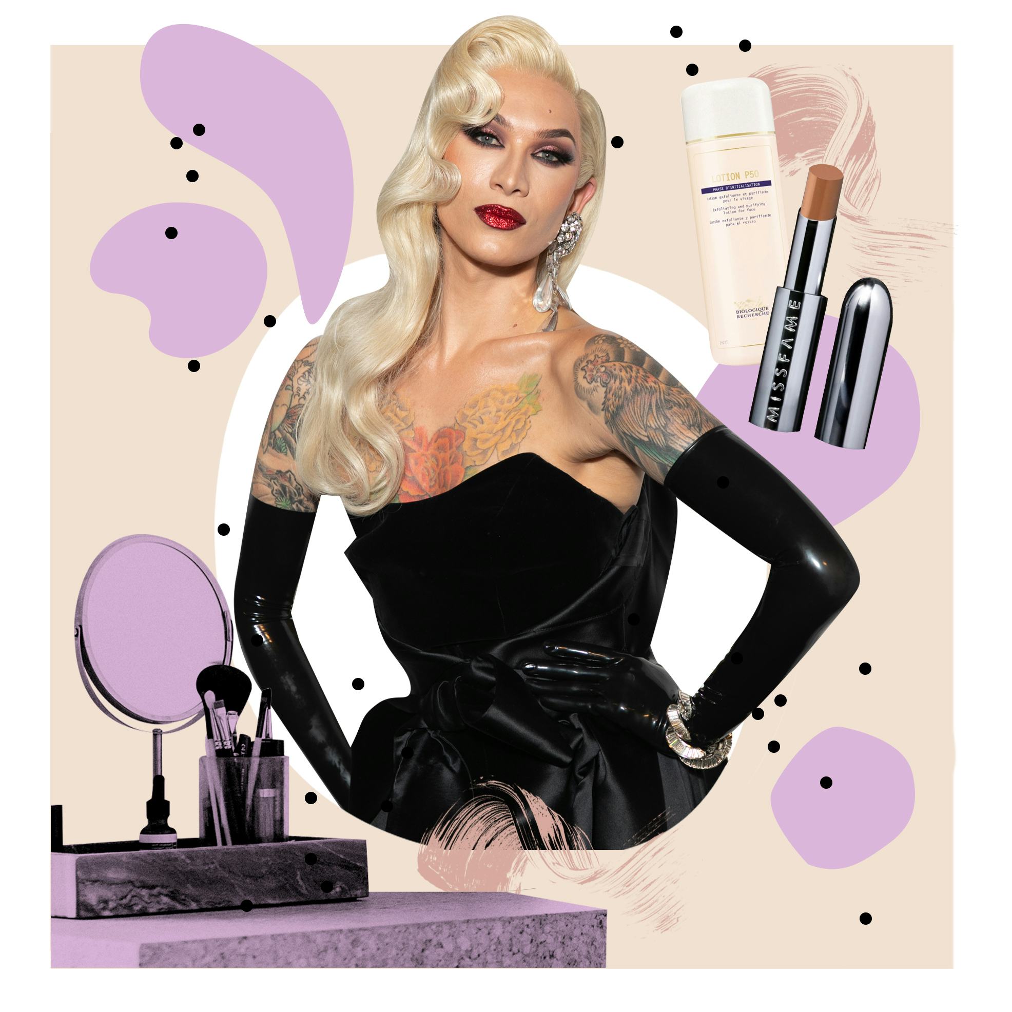 Miss Fame&rsquo;s beauty routine and go-to skin care products.