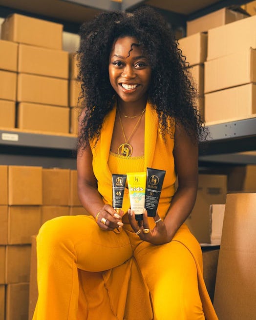 Black Girl Sunscreen founder Shontay Lundy.