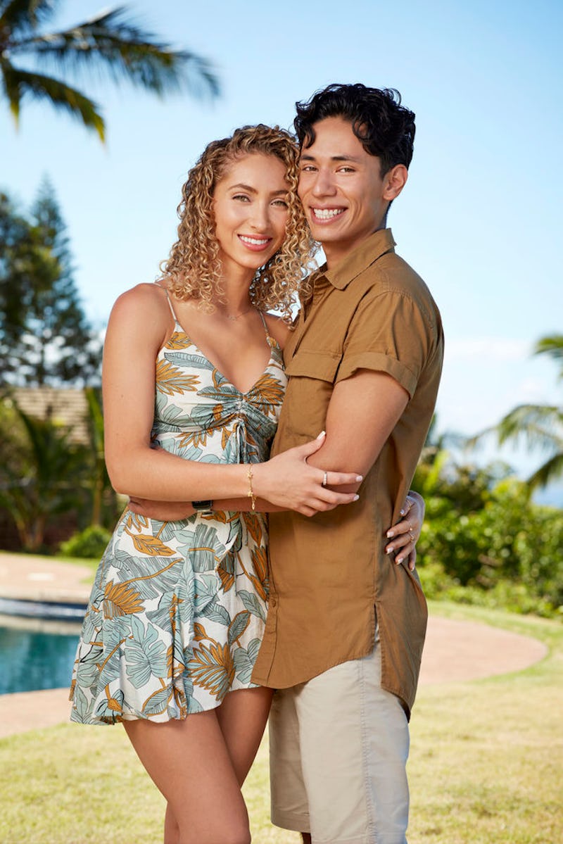 ‘Temptation Island’ Season 4 couple Gillian Lieberman & Edgar De Santiago via USA’s press site