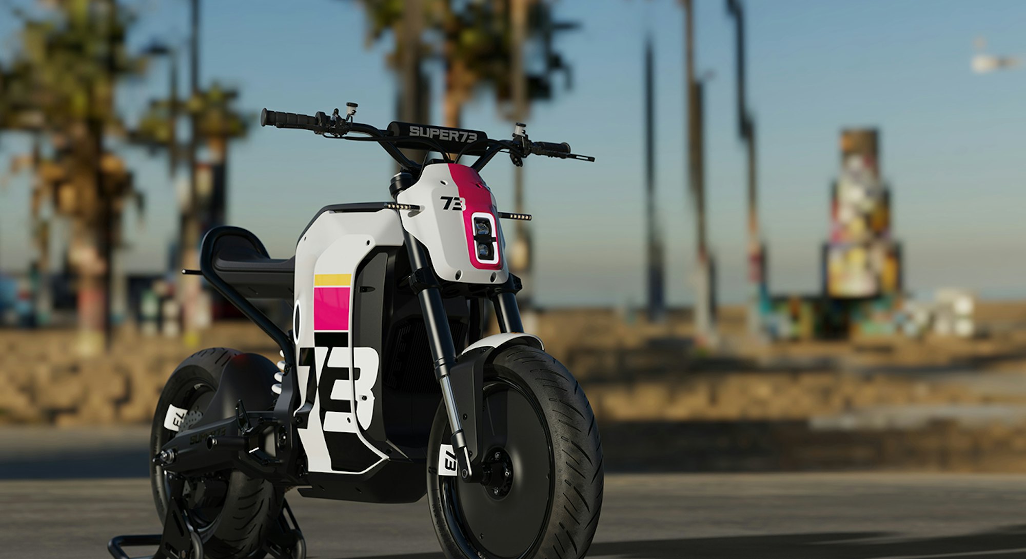 The C1X electric motorcycle/electric bike hybrid from Super73.