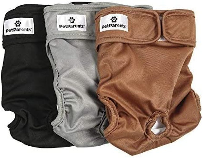 Pet Parents Washable Dog Diapers (3-Pack)