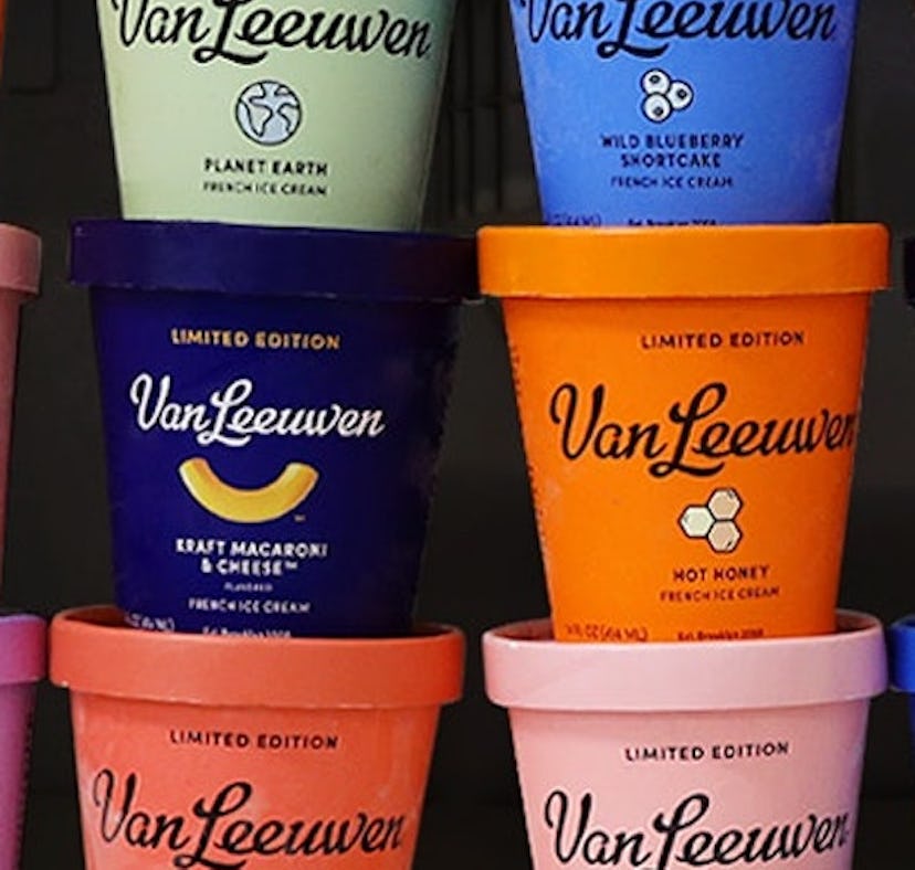 Van Leeuwen’s Walmart launch includes seven ice cream flavors.