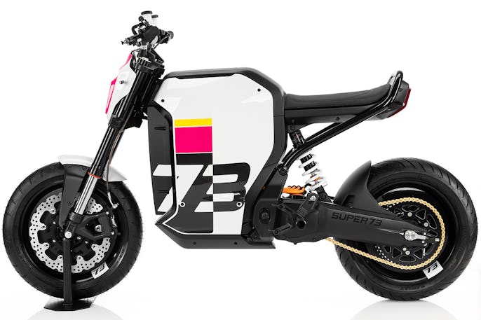 The C1X electric motorcycle/electric bike hybrid from Super73.