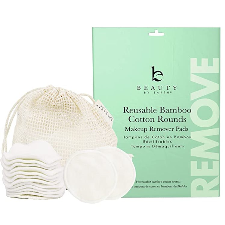 Beauty by Earth Reusable Cotton Rounds (14-Pack)