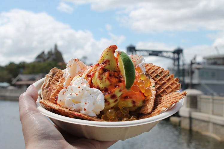 Disney's new Dole Whip restaurant has a habanero soft-serve nachos treat.  