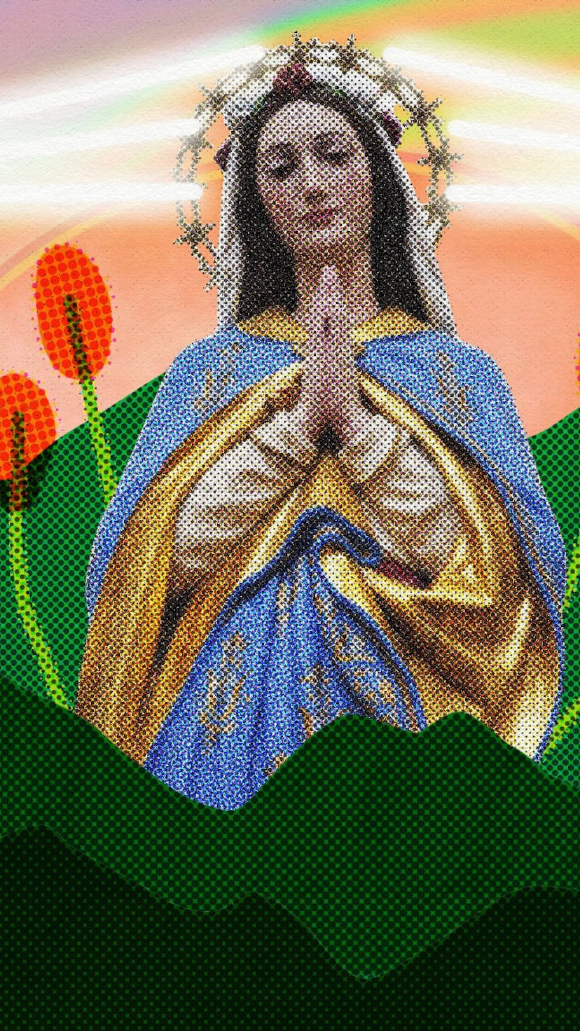 Picture of Saint Marie praying