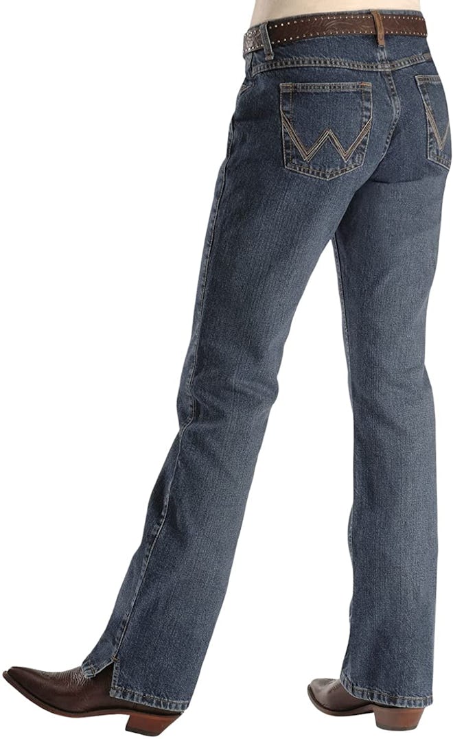 Best Non-Stretch Bootcut Jeans With A Vented Hem