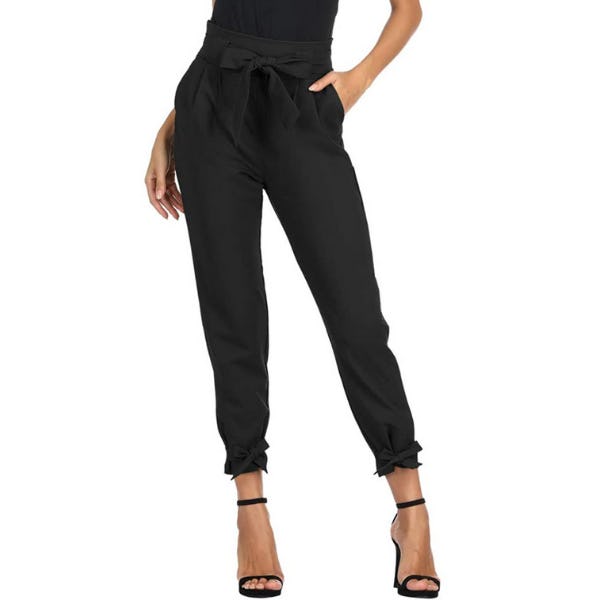 GRACE KARIN Belted Pencil Trouser