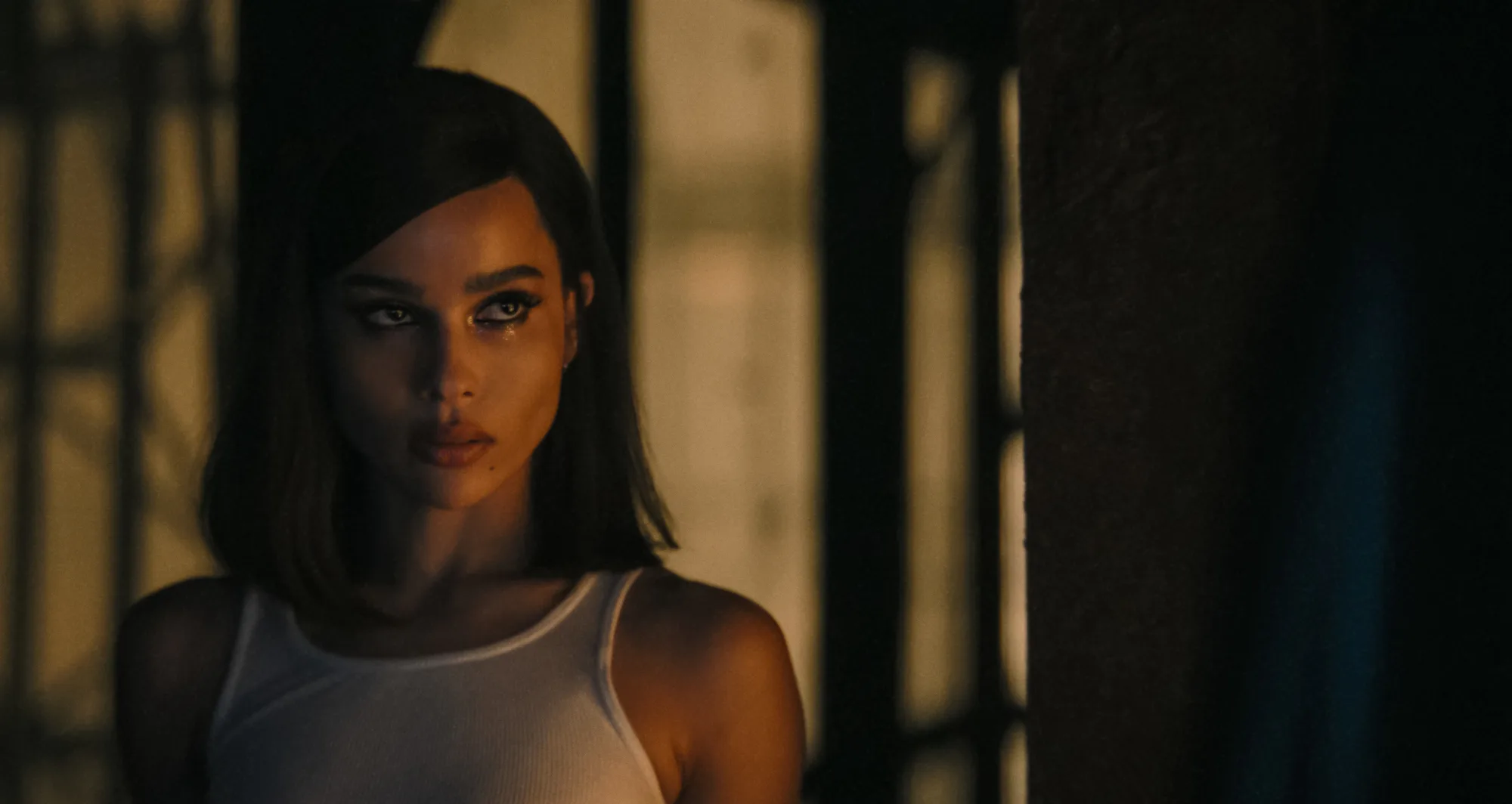 Pat McGrath Designed Zoë Kravitz’s Catwoman Makeup Look in The Batman