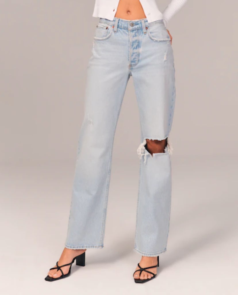 90s Low Rise Baggy Jeans