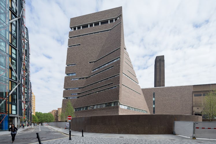 the exterior of the Tate Modern museum in London