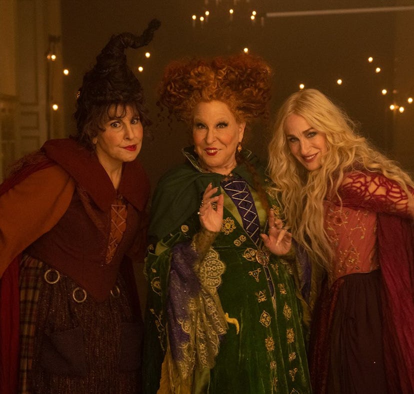Bette Midler, Sarah Jessica Parker, and Kathy Najimy in Hocus Pocus 2