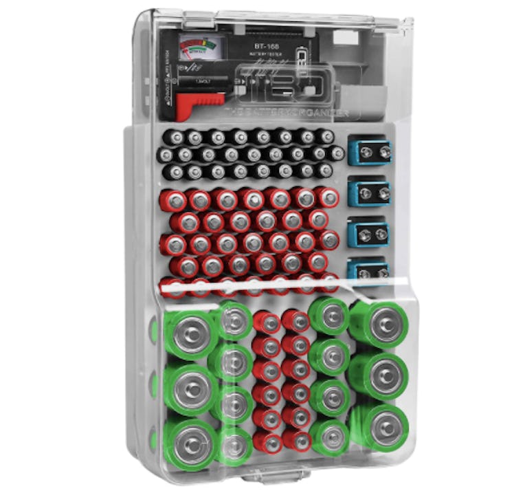 The Battery Organizer Case and Tester