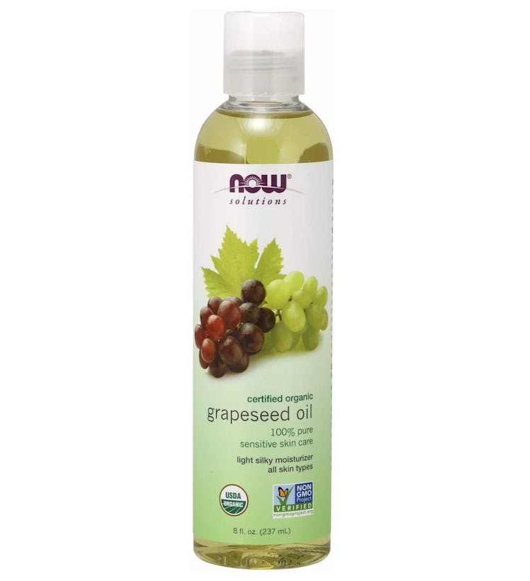 NOW Solutions Organic Grapeseed Oil, 8 Fl. Oz. 