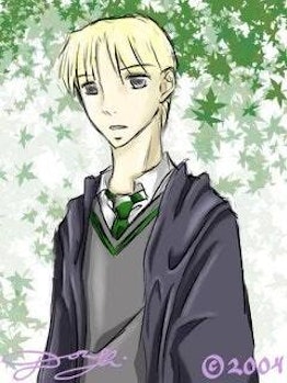 Domee Shi's fan art of Draco Malfoy.