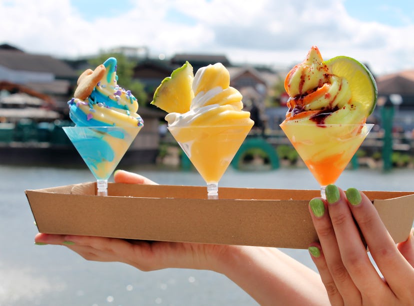Disney's new Dole Whip restaurant Swirls on the Water has tasty Dole Whip treats and a new menu. 