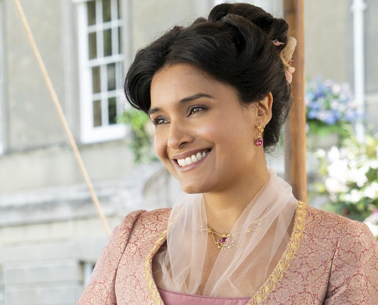 Shelley Conn as Lady Mary Sharma in Bridgerton