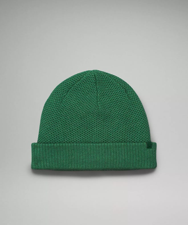 Fleece-Lined Knit Beanie