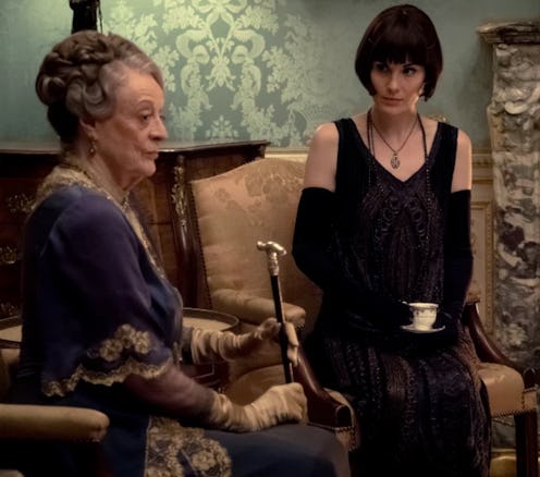 Michelle Dockery and Dame Maggie Smith in Downton Abbey