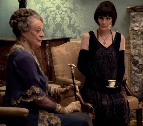 Michelle Dockery and Dame Maggie Smith in Downton Abbey